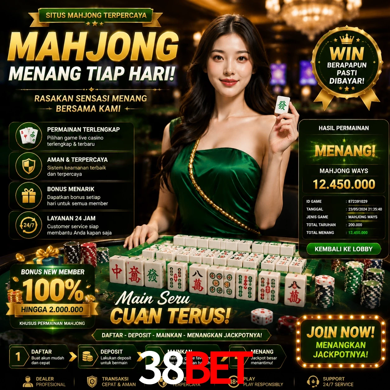 Cashback VIP 38bet - reembolso semanal